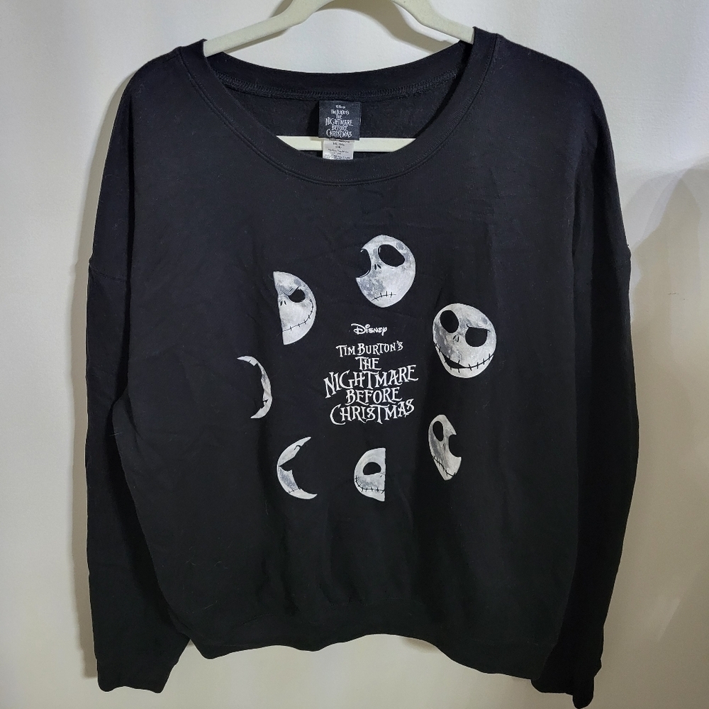Disney Tim Burton The Nightmare Before Christmas Sweater, Size XXL